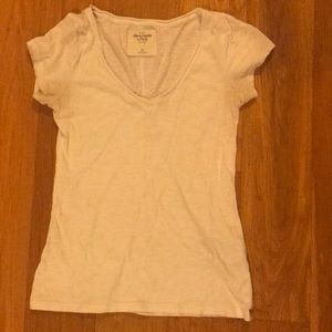 Creamy white Abercrombie t shirt